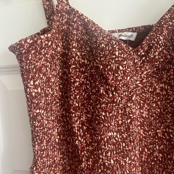 Madewell Lucie Tie-Strap Tiered Midi Dress in Florentine Floral - Picture 8 of 13